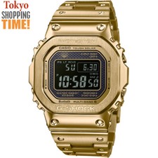 Casio G-Shock GMW-B5000GD-9JF Gold Full Metal Solar Digital Men s Watch JAPAN