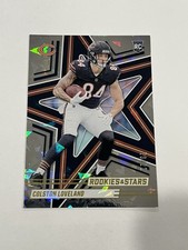 2025 Panini Rookies and Stars Colston Loveland Cracked Ice /22 Chicago Bears