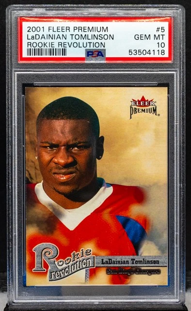 LaDainian Tomlinson Fleer Premium Rookie Revolution #5 Rookie Revolution