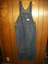 Vintage Sears Tradeware Bib Overalls 38x27