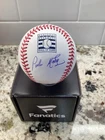 Pedro Martinez MLB Hall of Fame Logo Autographed Baseball Fanatics Authentic