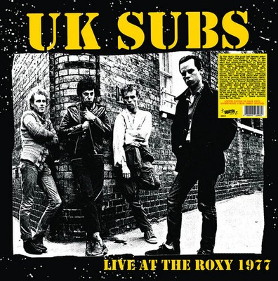 Uk Subs - Live At The Roxy - Vinyl Record