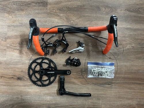 SRAM Rival 2x10 Bike Groupset - Shifters, Derailleurs, Brakes, Crankset & More!