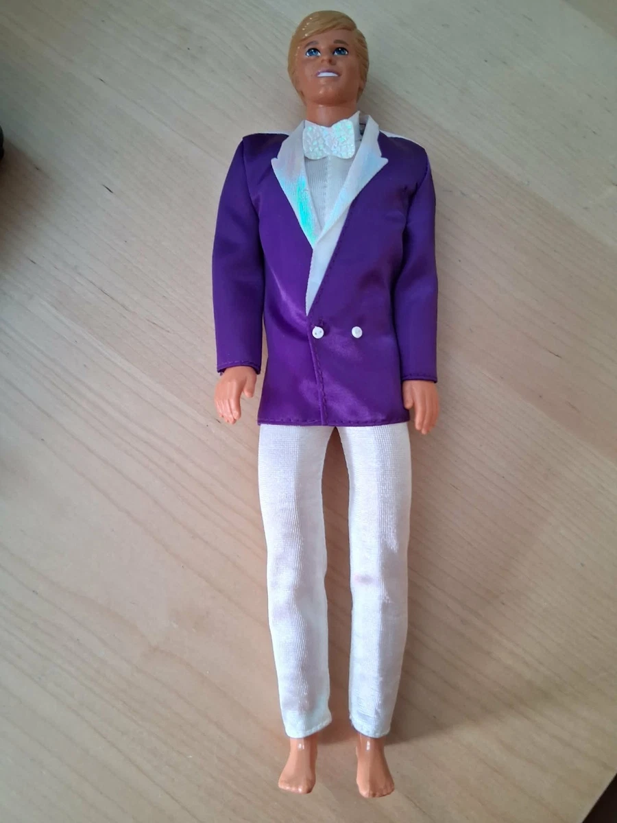 BARBIE KEN FLOCKE TRES BEAU AVEC VINTAGE DRUM MAJOR COMPLETE