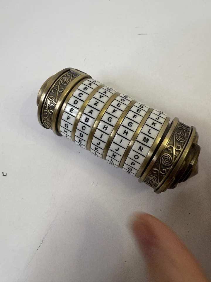 The DaVinci Code Cryptex Movie Prop Replica Works- Code Truth - Image 3 of 4