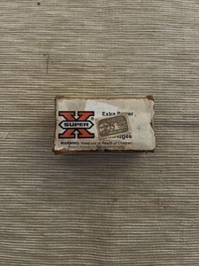 VINTAGE Empty Ammo Box WINCHESTER WESTERN 22 LONG SUPER X SHELLS USA