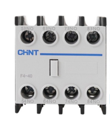 1 PCS New CHINT Auxiliary contact of AC contactor F4-40 10A *rr