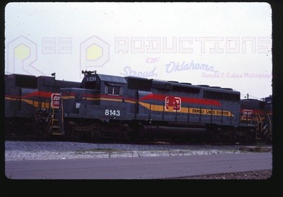 Original Dia SCL/L&N Family Lines System 8143 SD40-2 24.07.1983 Birmingham AL