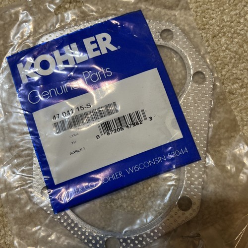 new genuine oem kohler part # 47 041 15-s metal head gasket; m12