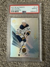 2017 SP Authentic Jack Eichel Spectrum FX Hockey Card PSA 10