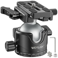 Heavy Duty Tripod Ball Head Mount - Arca Swiss Plate