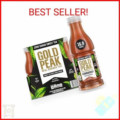 Gold Peak Tea, Diet Tea, 16.9 fl oz, 6 Pack