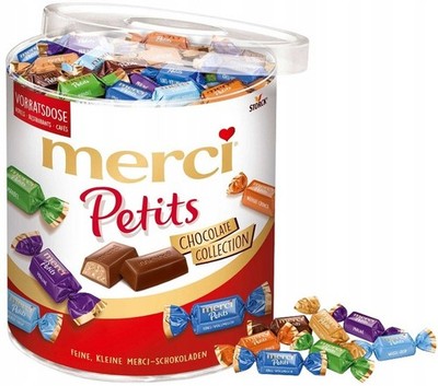 Storck Merci Petits CHOCOLATE COLLECTION - Bucket 1000g / 35.27oz