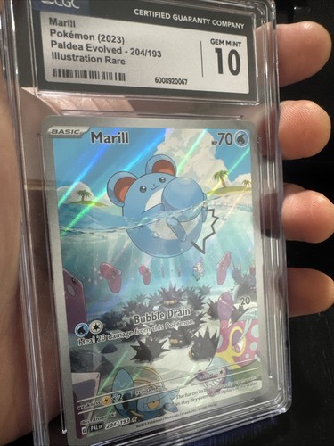 Marill graded CGC 10 for sale on eBay
