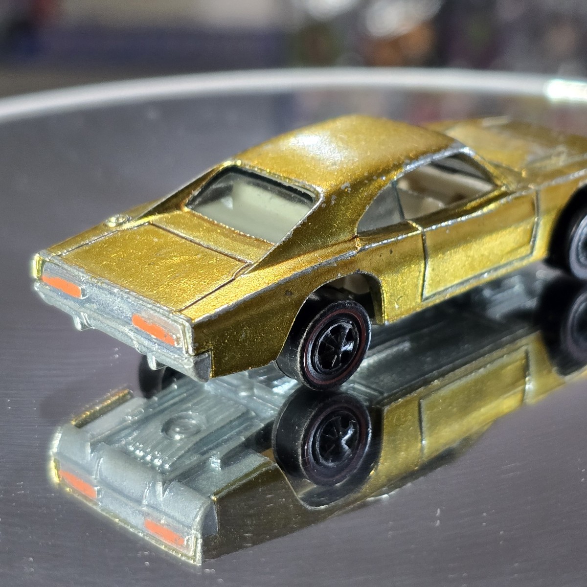 1968 Mattel Hot Wheels Redline Custom Dodge Charger Diecast Car