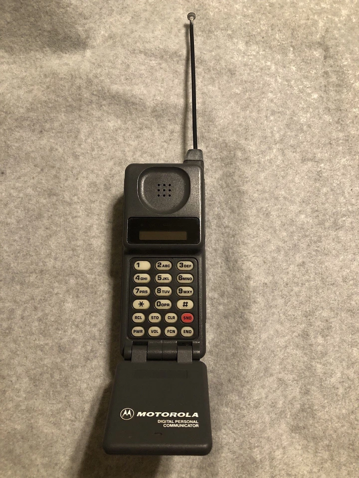 Teléfono Celular Comunicador Personal Digital Motorola De Colección F09HLD8426AG-con Cargador Foto 4 de 4