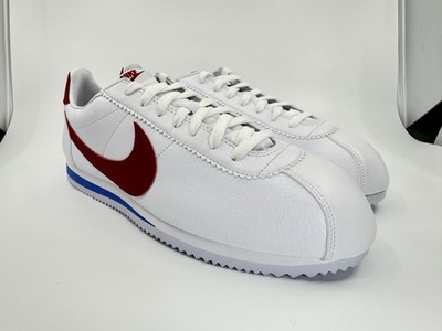 NEW! Nike Classic Cortez Leather Forrest Gump, White/Varsity Red - Size 11.5