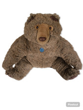 Vintage 1985 Dakin Large Brown Teddy Bear Plush , 24 Inch