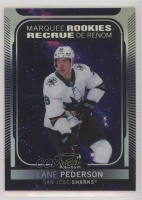 2021-22 O-Pee-Chee Platinum Cosmic 6/65 Lane Pederson #265 Rookie RC 0jg8