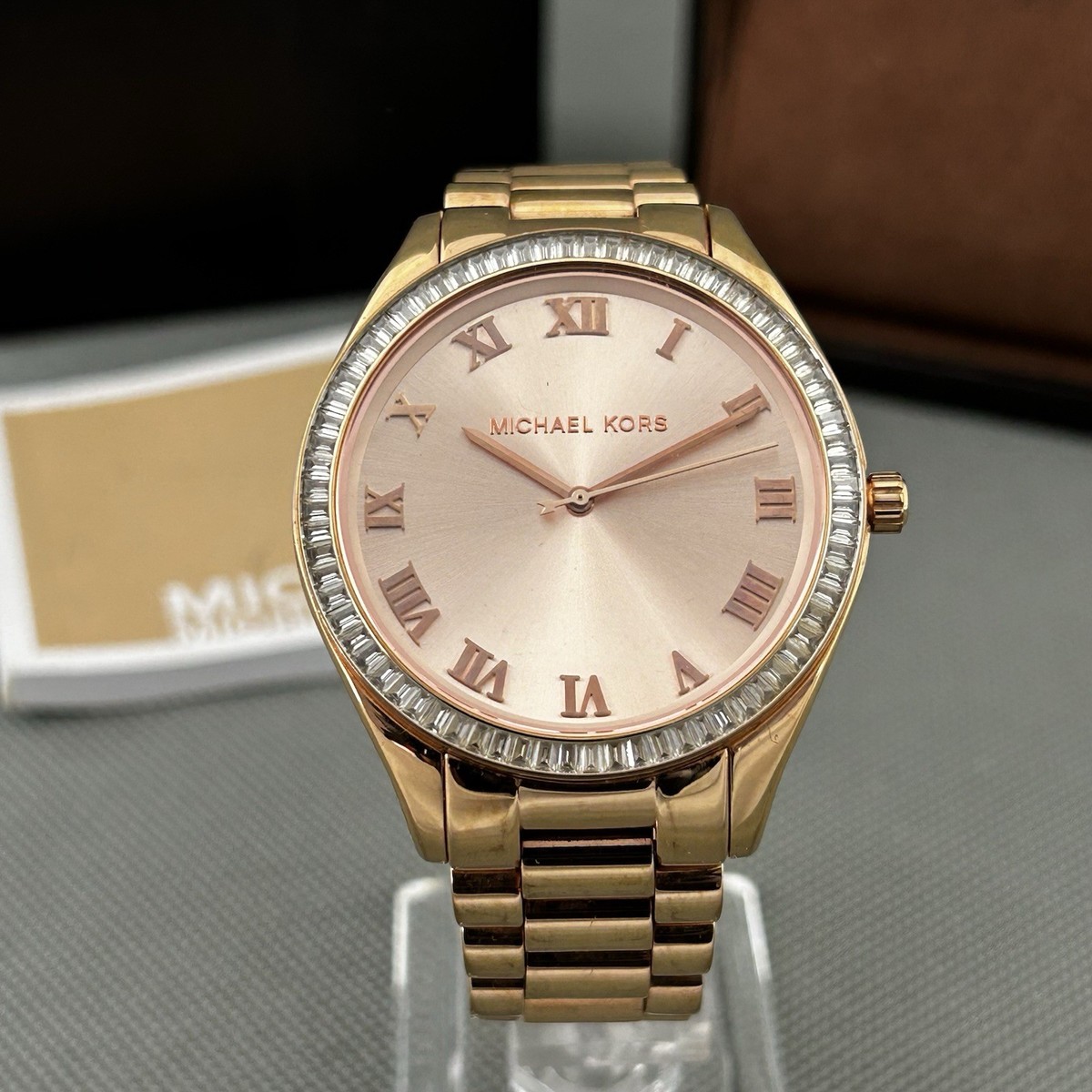 Michael Kors Blake Womens Watch MK-3245 Rose Gold S.Steel 