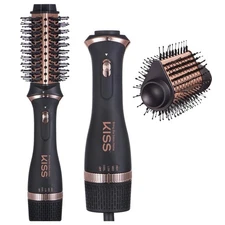 KISS Volume Boosting Air Brush Hair Dryer | New Open Box | Ceramic Barrel