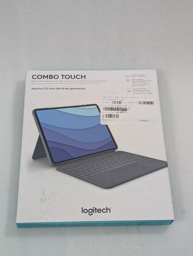Logitech Combo Touch Keyboard Case for iPad Pro 12.9" 5th 6th Gen 920-010097 - 第 2/8 張圖片
