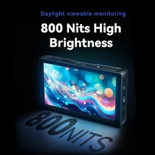 PortKeys LH5C 5.4" Tochscreen Camera Field Monitor Wired Control 800Nits 4K HDMI