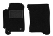 Fußmatten Automatten Vorne Velours Schwarz für Subaru Impreza GC 1992-2001