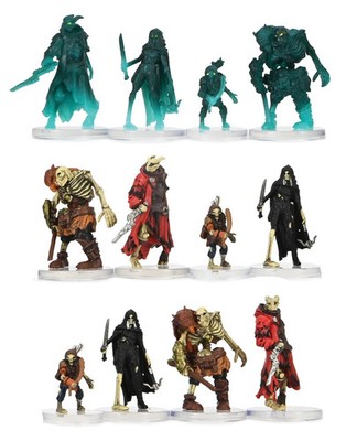 Dungeons & Dragons Onslaught Store Support Kit Skeletal Warriors & Dread Warrior