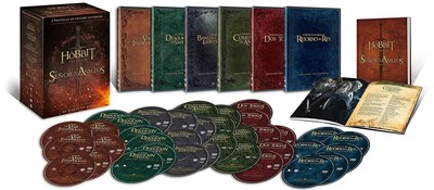 Pack Tierra Media (El Hobbit y El Señor de los Anillos) 6 películas edición exte