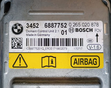 BMW F20 F21 F30 F31 ECU ICM Control Unit Module Airbag 34526887752  0265020878