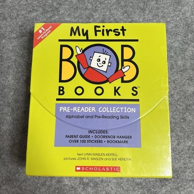 My First Bob Books Pre-Reader Collection Box Set Scholastic Alphabet and Skills