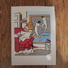 Roy Lichtenstein Collectable Pop Art Postcard No. 204