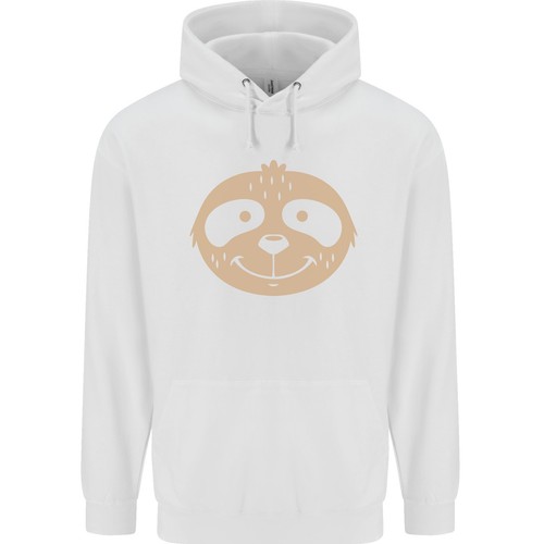 A Funny Sloth Face Childrens Kids Hoodie - Picture 3 of 39
