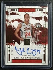 TAMIKA CATCHINGS 2025 PANINI IMPECCABLE WNBA HONORS AUTO FINALS MVP GOLD 27/49