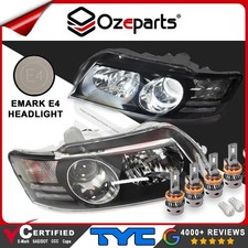 Pair Projector Headlights + Full Set LED Globes Holden Commodore VZ SS Calais