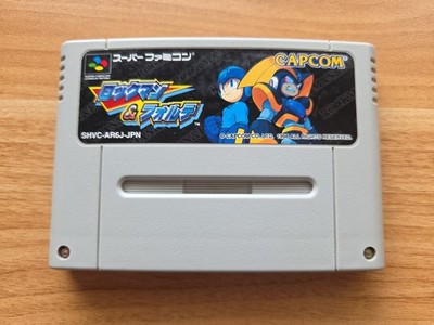 Rockman & Forte Megaman Bass Cartridge Only Super Famicom Japanese US SELLER