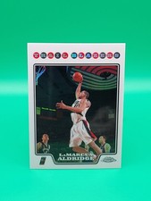 2008-09 Topps Chrome Refractor LaMarcus Aldridge #27 Trail Blazers