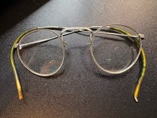 Vintage Artcraft Hibo 1/10 12k Gold Filled Bifocal Glasses With Etchings