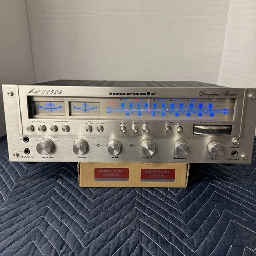 MARANTZ 2252B VINTAGE AM/FM STEREO RECEIVER - SERVICED - CLEANED - TESTED