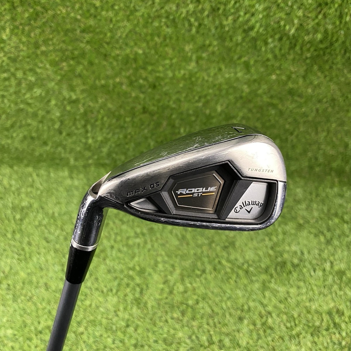 Callaway Rogue ST Max OS 7 Iron Demo ⛳️ HZRDUS Silver Regular