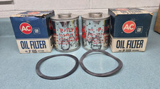 2x Ac Delco P115 Oil Filter Gm 5572288 Military Ms-35346-1 Vintage Canister Nos