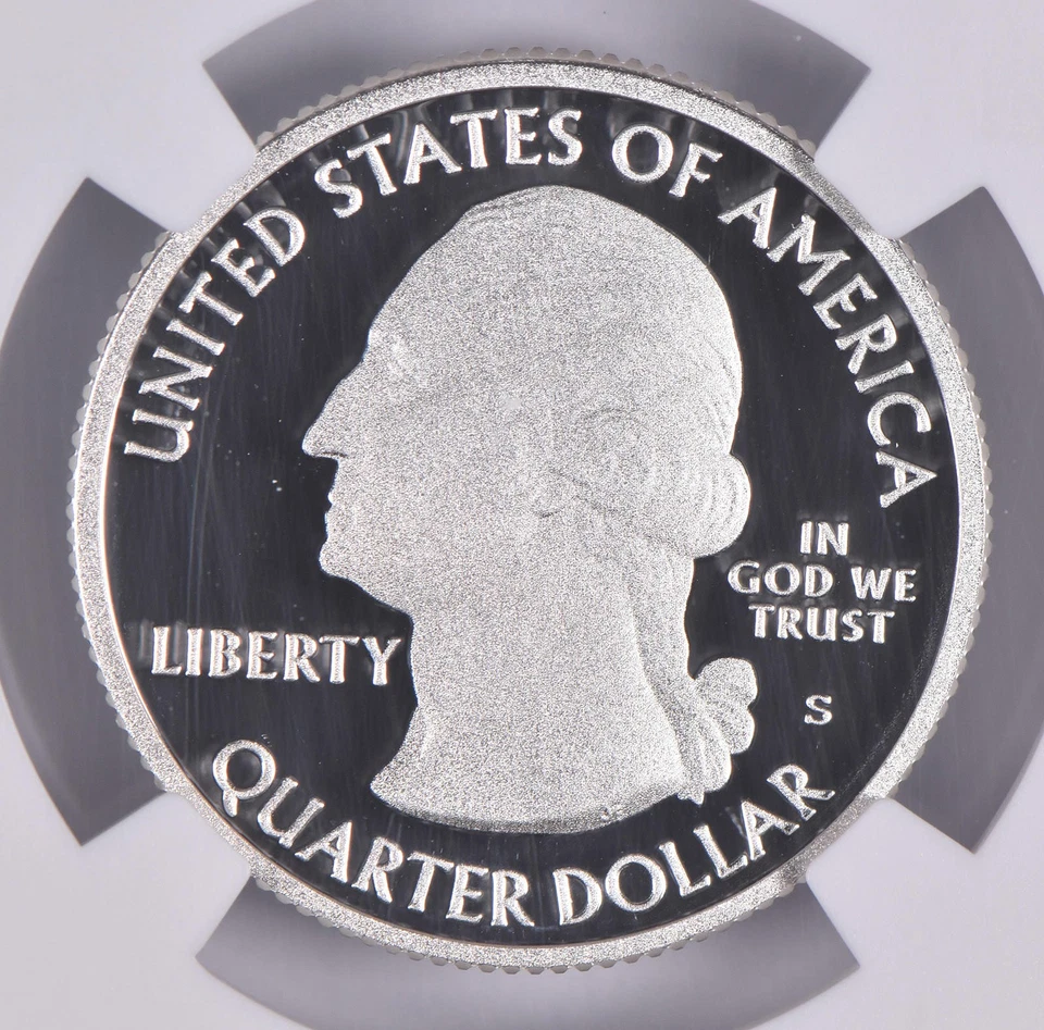 2014-S Silver PF70 ANT Shenandoah Quarter Limited Edition NGC *7973 - Image 4 of 4