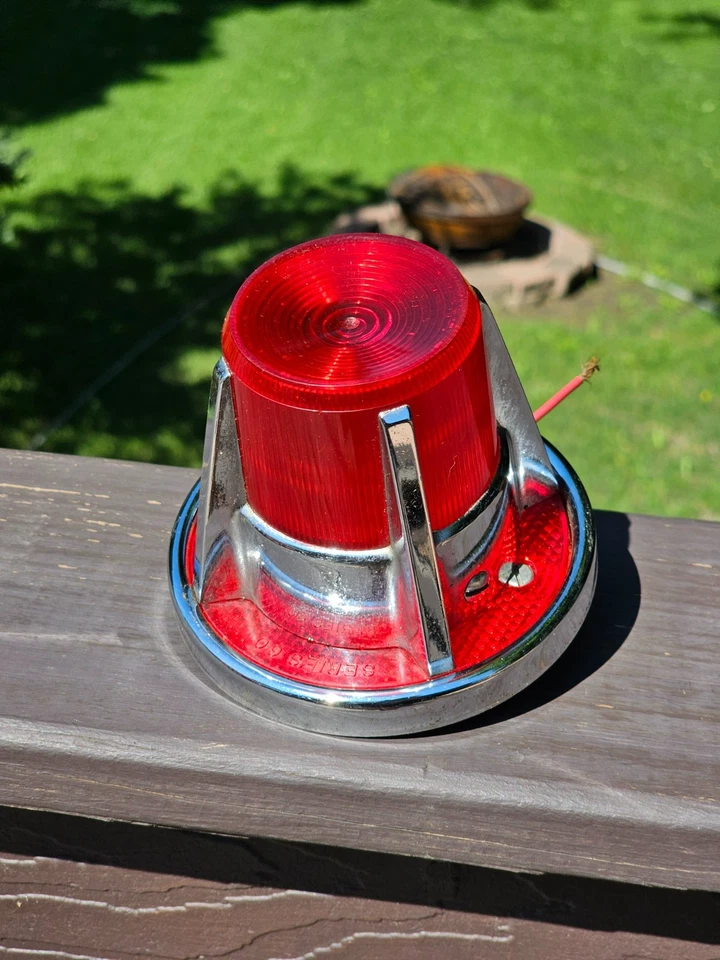 Ford Mercury Monterey 1961 1960 vintage?? bisel lente trasera - Funciona Foto 3 de 4