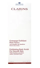 Clarins Exfoliating Body Scrub For Smooth Skin With Bamboo Powders 6.9 Ounce
