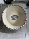 Antique Red Wing Soongeware Advertising Bowl Stoneware Sponge Ware Crock