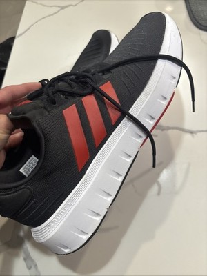Size 13 - adidas Swift Run Black Scarlet