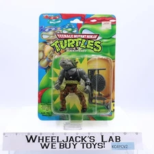 Rocksteady Teenage Mutant Ninja Turtle TMNT 1992 Playmates NEW MOSC