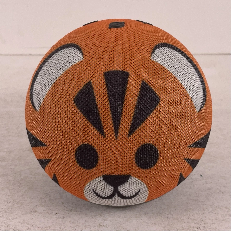 Amazon Echo Dot Kids Edition (4th Gen) Smart Speaker Tiger Tested and Works - Image 2 of 4