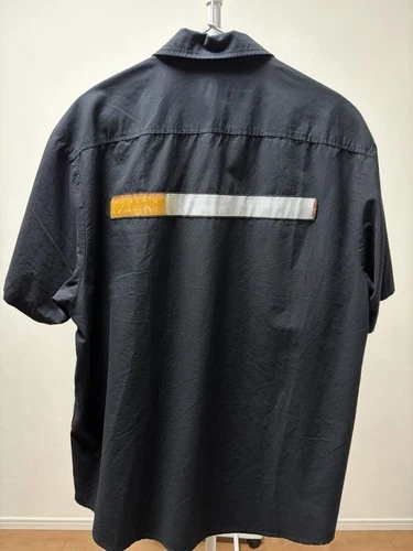Supreme Cigarette S/S Shirt Navy Size MED Work SS26 Button Up - product listing photo